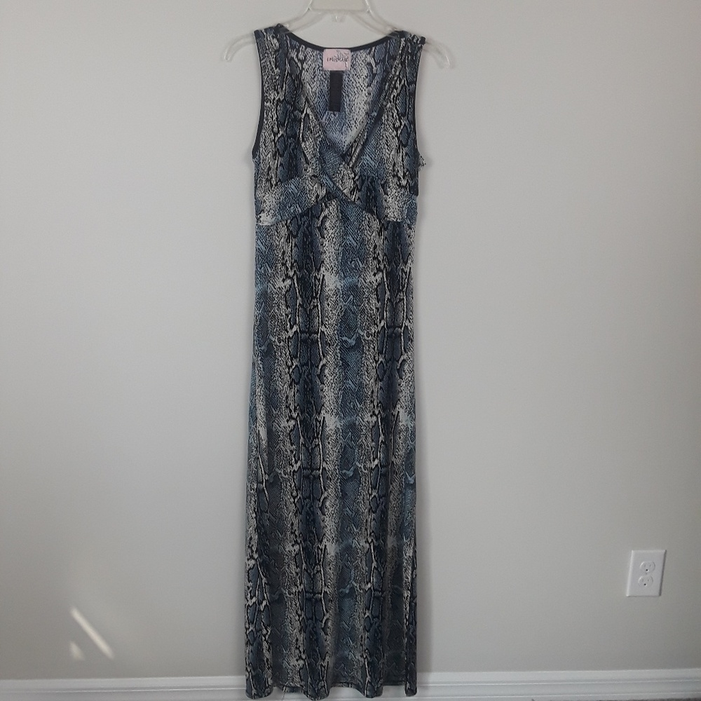 Epilogue Maxi Python Print Dress